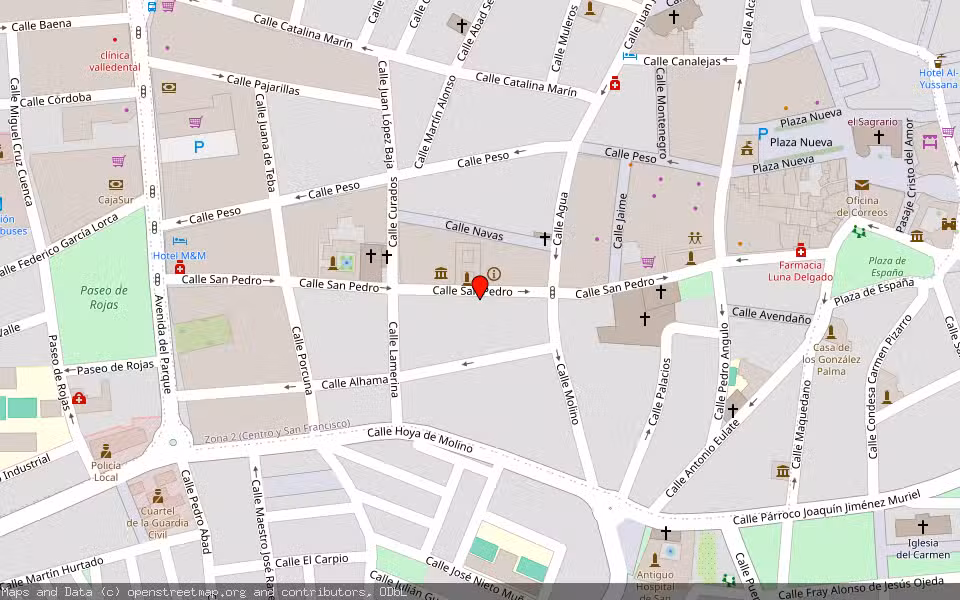 Mapa de Subasta Inmueble (Otros) en Lucena, Córdoba