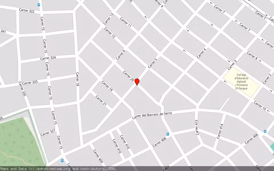 Mapa de Subasta Inmueble (Vivienda) en Paterna, Valencia/València