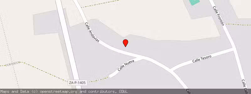 Mapa de Subasta de Inmueble (Solar) en Hiniesta (la), Zamora 