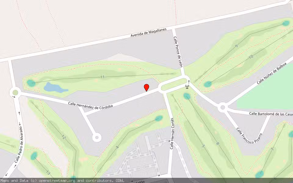 Mapa de Subasta Inmueble (Vivienda) en Cordoba, Córdoba