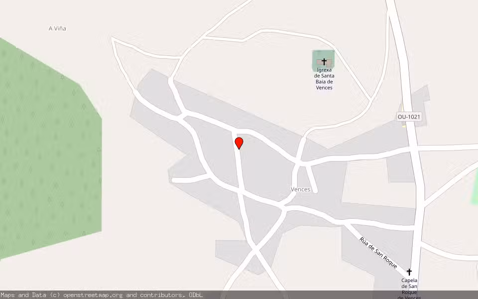 Mapa de Subasta Inmueble (Otros) en Monterrei, Ourense