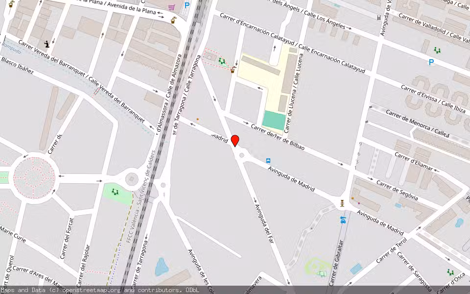 Mapa de Subasta Inmueble (Local comercial) en Oropesa, Castellón/Castelló