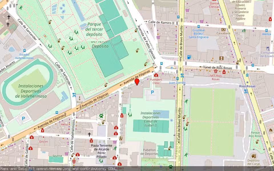 Mapa de Subasta Inmueble (Vivienda) en Madrid