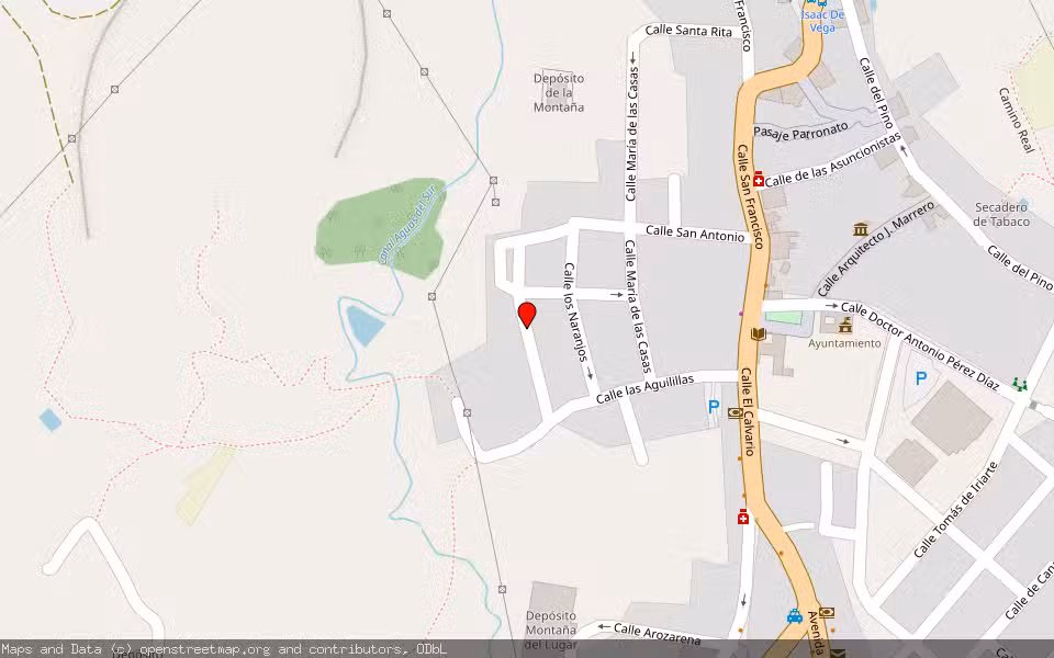 Mapa de Subasta Inmueble (Trastero) en Granadilla De Abona, Santa Cruz de Tenerife