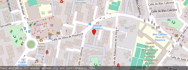 Mapa de Subasta de Inmueble (Vivienda) en Madrid, Madrid 
