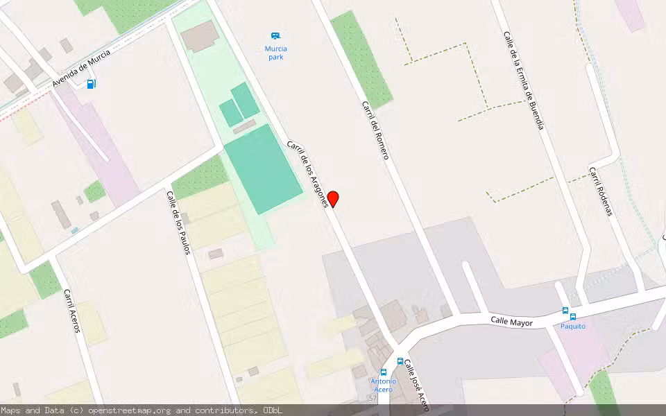 Mapa de Subasta Inmueble (Vivienda) en Murcia