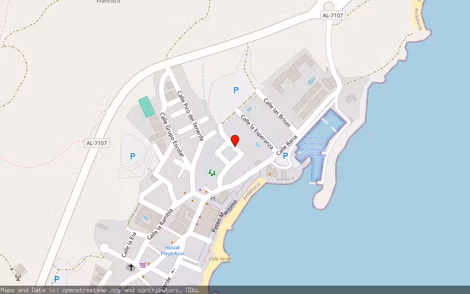Mapa de Subasta Inmueble (Vivienda) en Cuevas Del Almanzora, Almería