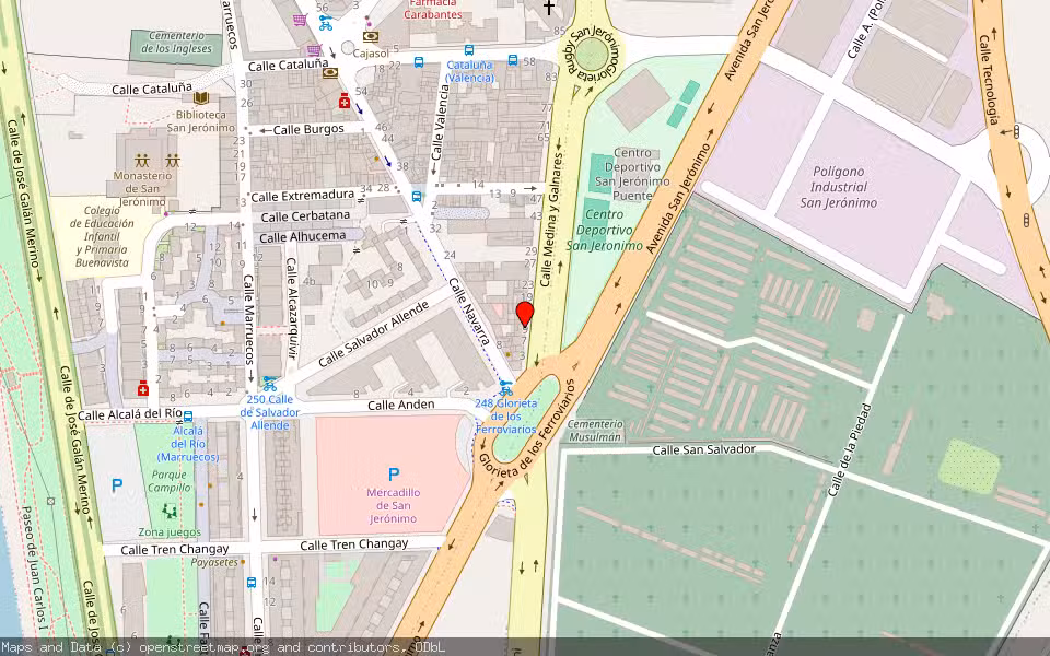 Mapa de Subasta Inmueble (Vivienda) en Sevilla