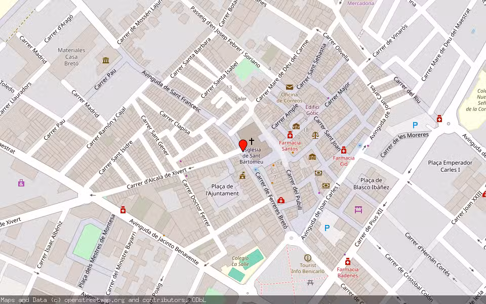 Mapa de Subasta Inmueble (Finca rústica) en Calig, Castellón/Castelló