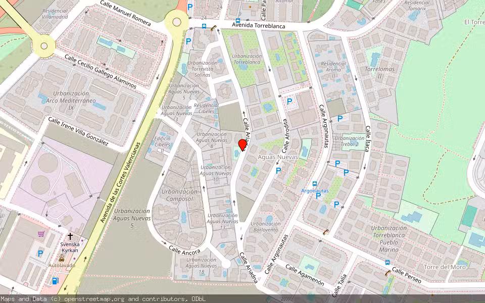 Mapa de Subasta Inmueble (Vivienda) en Torrevieja, Alicante/Alacant
