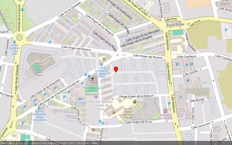 Mapa de Subasta Inmueble (Vivienda) en Linea De La Concepcion (la), Cádiz