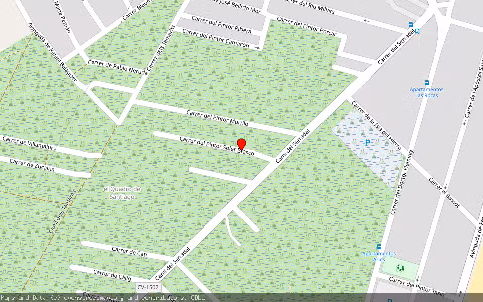 Mapa de Subasta Inmueble (Solar) en Benicàssim, Castellón/Castelló