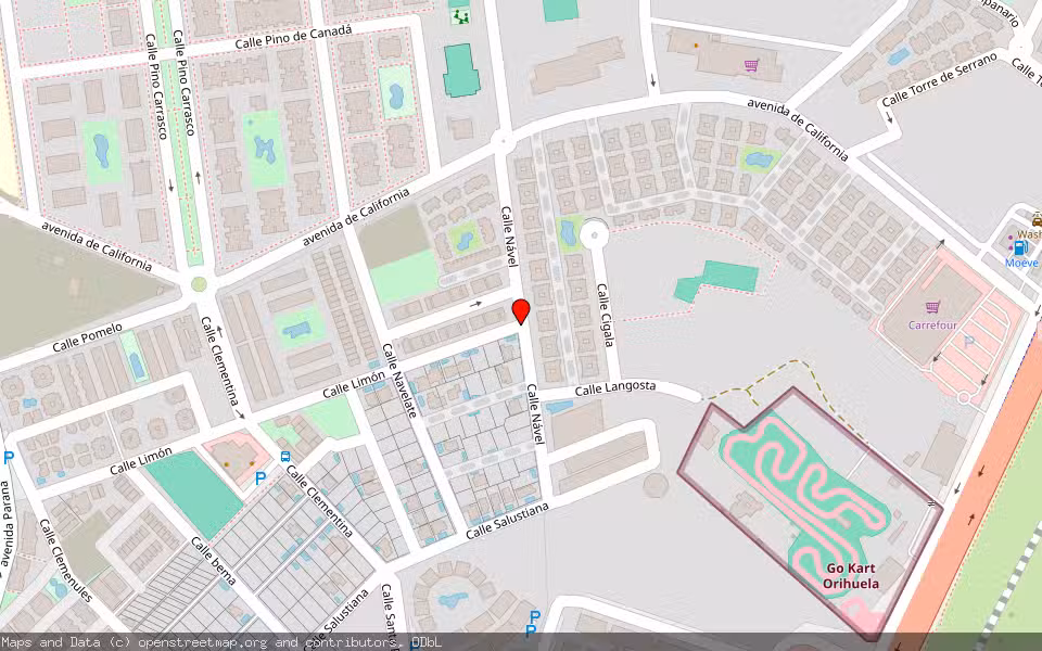 Mapa de Subasta Inmueble (Vivienda) en Orihuela Costa, Alicante/Alacant