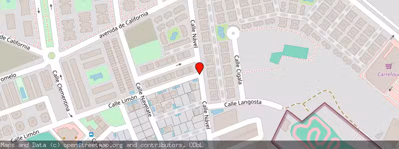 Mapa de Subasta de Inmueble (Vivienda) en Orihuela Costa, Alicante 