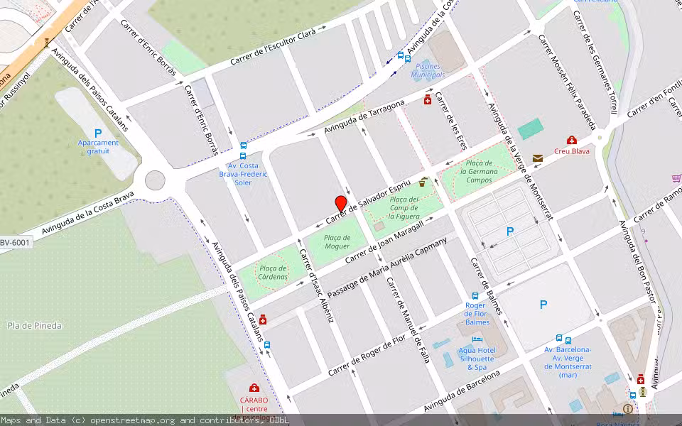 Mapa de Subasta Inmueble (Vivienda) en Malgrat De Mar, Barcelona