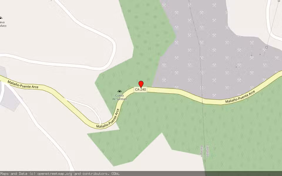 Mapa de Subasta Inmueble (Finca rústica) en Arce, Pielagos, Cantabria