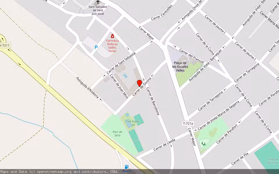 Mapa de Subasta Inmueble (Vivienda) en Vila-seca, Tarragona