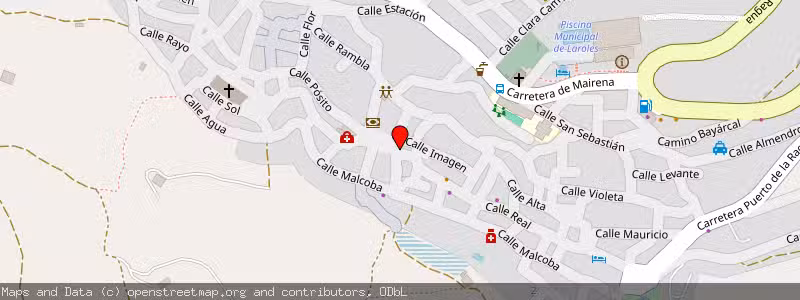 Mapa de Subasta de Inmueble (Local comercial) en Nevada, Granada 