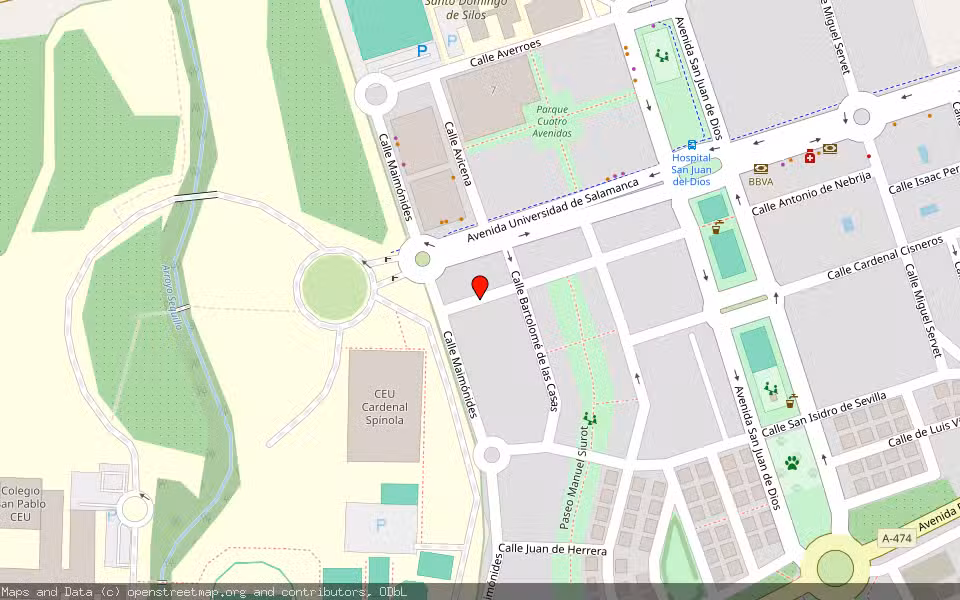 Mapa de Subasta Inmueble (Vivienda) en Bormujos, Sevilla