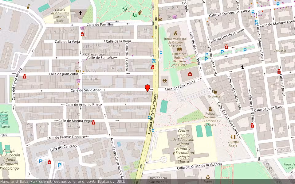 Mapa de Subasta Inmueble (Vivienda) en Madrid