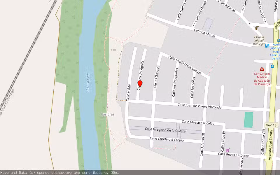 Mapa de Subasta Inmueble (Vivienda) en Cabezon De Pisuerga, Valladolid