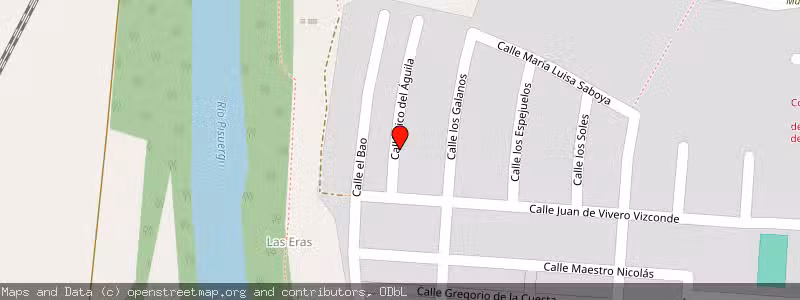 Mapa de Subasta de Inmueble (Vivienda) en Cabezon De Pisuerga, Valladolid 