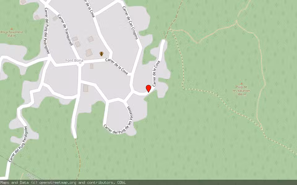 Mapa de Subasta Inmueble (Solar) en Llagostera, Girona