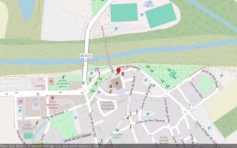 Mapa de Subasta Inmueble (Solar) en Tordera, Barcelona