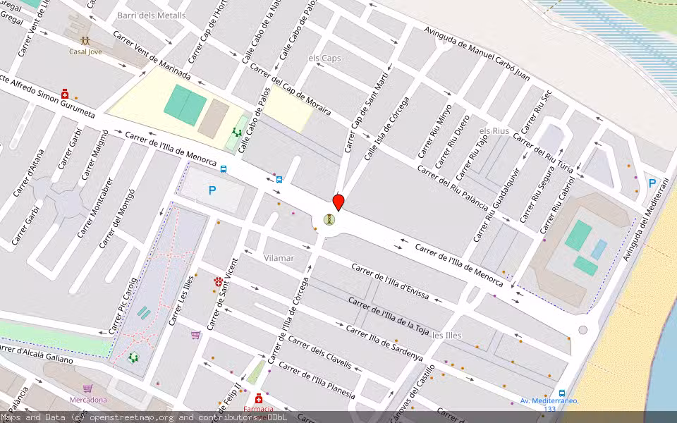 Mapa de Subasta Inmueble (Trastero) en Sagunt/sagunto, Valencia/València