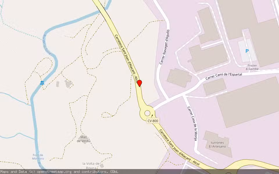 Mapa de Subasta Inmueble (Finca rústica) en Antequera, Málaga