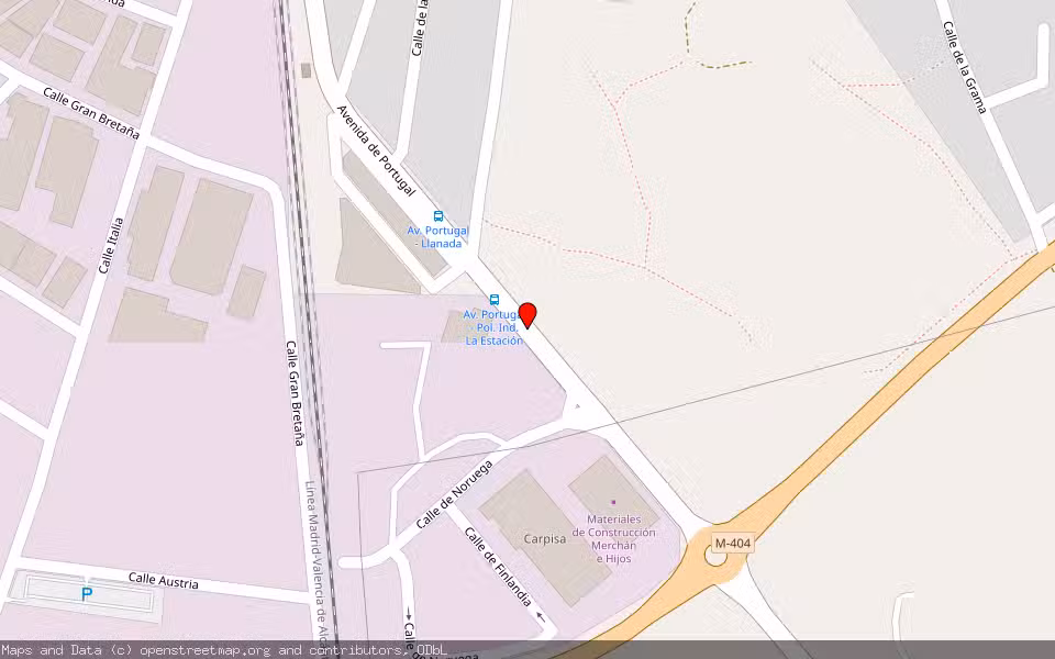 Mapa de Subasta Inmueble (Solar) en Griñon, Madrid