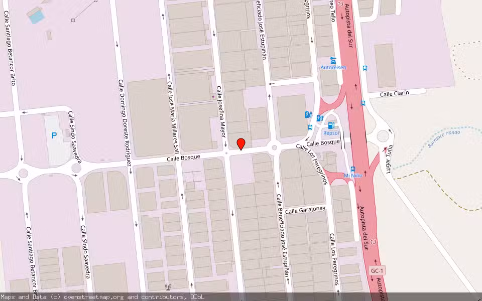 Mapa de Subasta Inmueble (Otros) en Telde, Las Palmas