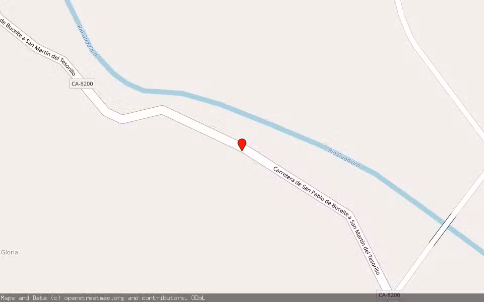 Mapa de Subasta Inmueble (Finca rústica) en Jimena De La Frontera, Cádiz