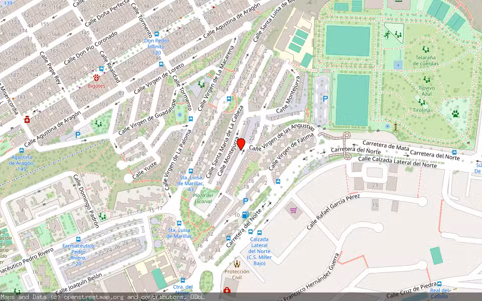 Mapa de Subasta Inmueble (Vivienda) en Las Palmas De Gran Canaria, Las Palmas