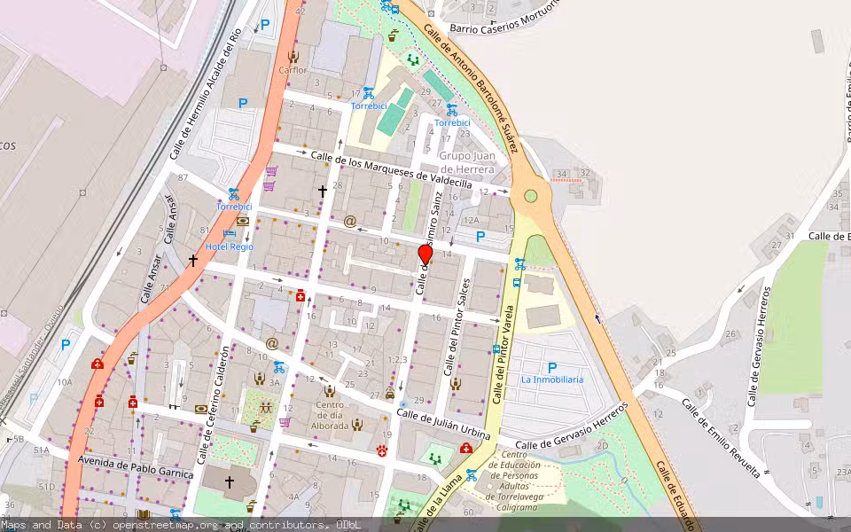 Mapa de Subasta Inmueble (Otros) en Torrelavega, Cantabria
