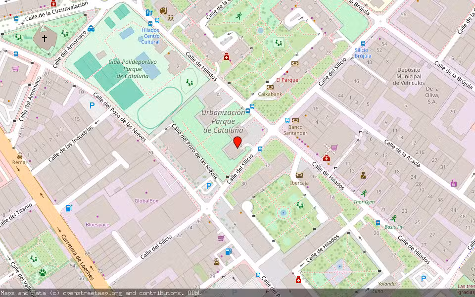 Mapa de Subasta Inmueble (Vivienda) en Torrejon De Ardoz, Madrid