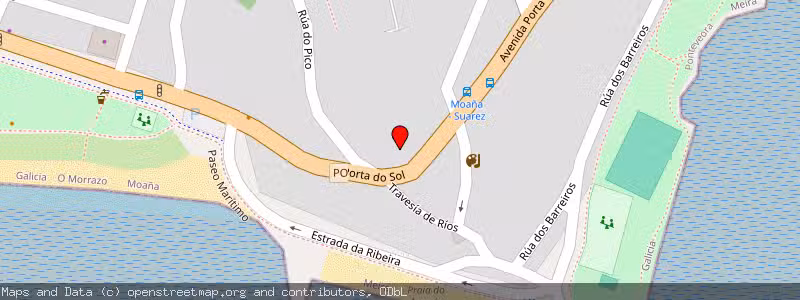 Mapa de Subasta de Inmueble (Vivienda) en Pedreguer, Pontevedra 