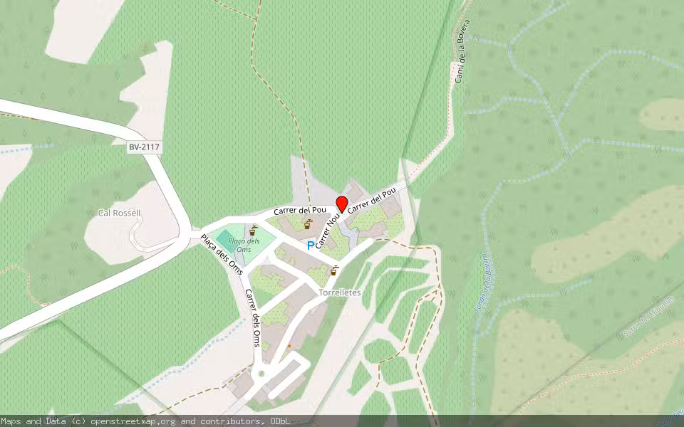 Mapa de Subasta Inmueble (Vivienda) en Castellet I La Gornal, Barcelona