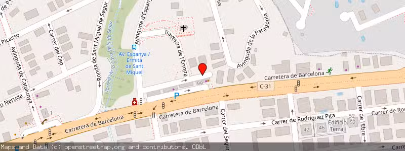 Mapa de Subasta de Inmueble (Vivienda) en Calafell, Tarragona 