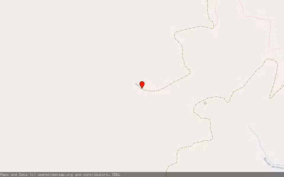 Mapa de Subasta Inmueble (Finca rústica) en Sella, Alicante/Alacant