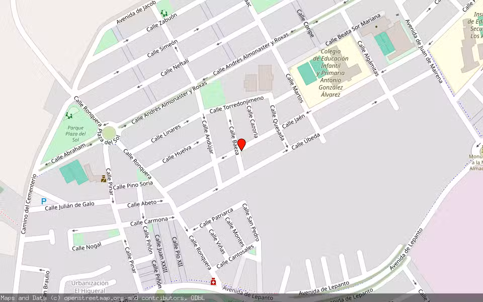 Mapa de Subasta Inmueble (Vivienda) en Mairena Del Alcor, Sevilla