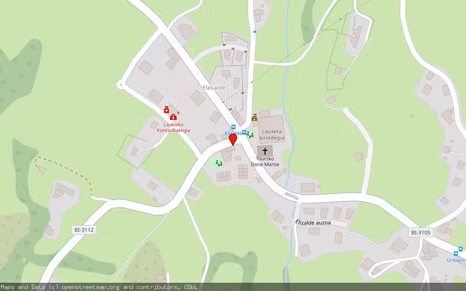 Mapa de Subasta Inmueble (Vivienda) en Laukiz, Bizkaia