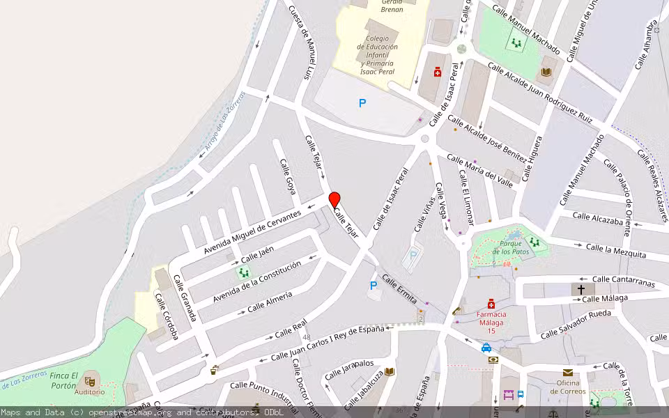 Mapa de Subasta Inmueble (Vivienda) en Alhaurin De La Torre, Málaga