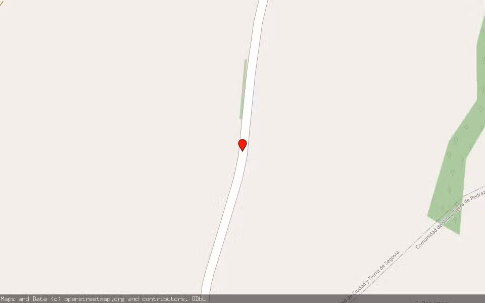 Mapa de Subasta Inmueble (Finca rústica) en Muñoveros, Segovia