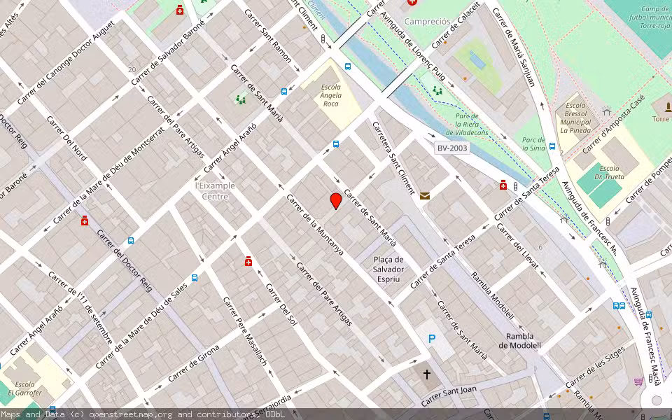 Mapa de Subasta Inmueble (Vivienda) en Viladecans, Barcelona