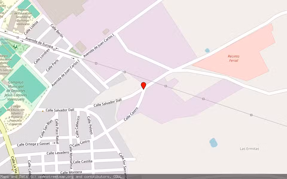 Mapa de Subasta Inmueble (Finca rústica) en Mazarron, Murcia
