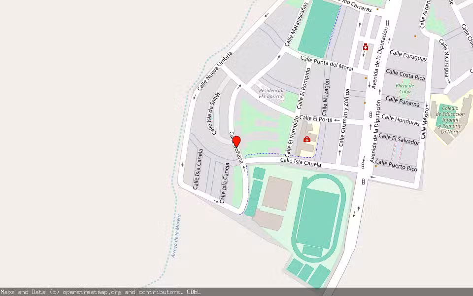 Mapa de Subasta Inmueble (Garaje) en Lepe, Huelva