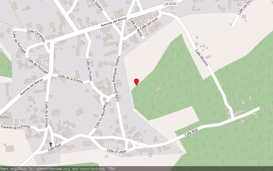 Mapa de Subasta Inmueble (Vivienda) en Dehesas-ponferrada, León