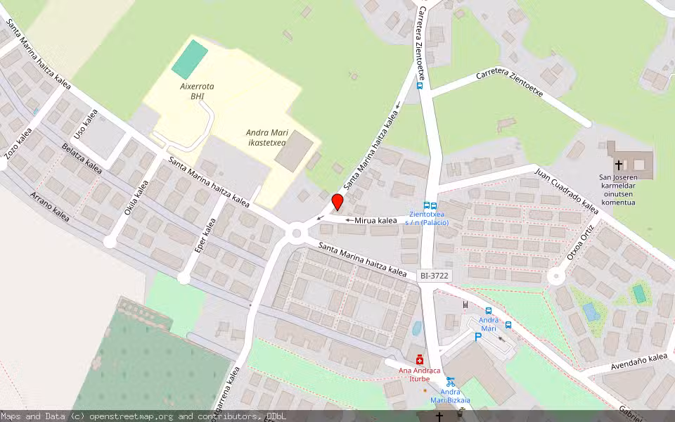 Mapa de Subasta Inmueble (Finca rústica) en Getxo, Bizkaia