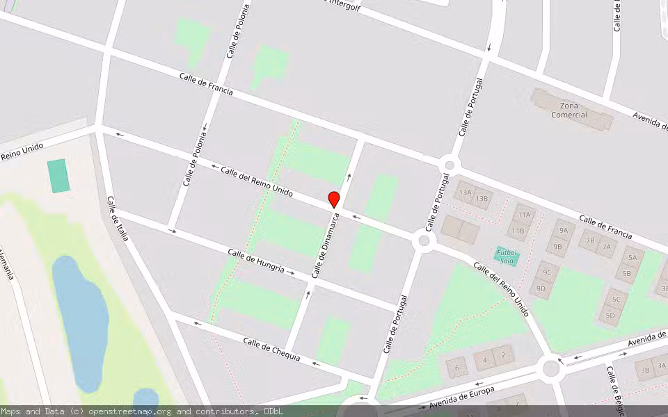 Mapa de Subasta Inmueble (Vivienda) en Illescas, Toledo